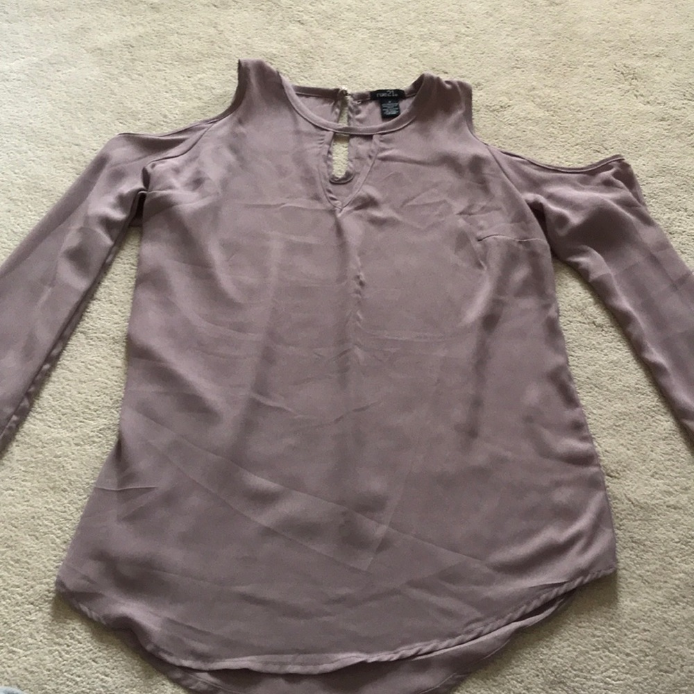 Cold should long sleeve shirt